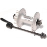 Втулка передняя SHIMANO M475, 32 отверстий, 6-болт, QR, серебристый EHBM475BS5