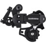 Переключатель задний SHIMANO TOURNEY, TFT35-A, 6/7 скоростей, крепление на петух ERDFT35AD